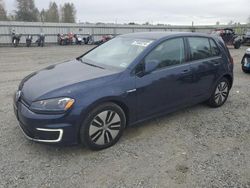 Salvage cars for sale at Arlington, WA auction: 2016 Volkswagen E-GOLF SEL Premium