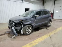 Ford salvage cars for sale: 2018 Ford Ecosport SE