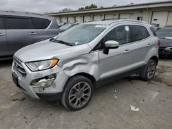 Ford salvage cars for sale: 2018 Ford Ecosport Titanium