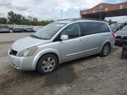 Salvage cars for sale at Fort Wayne, IN auction: 2004 Nissan Quest S