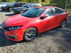 Salvage cars for sale at Marlboro, NY auction: 2019 Honda Civic EX