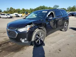 Chevrolet salvage cars for sale: 2018 Chevrolet Traverse LT