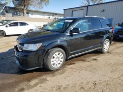 Salvage cars for sale from Copart Albuquerque, NM: 2018 Dodge Journey SE