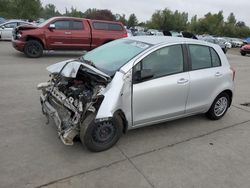 Salvage cars for sale at Woodburn, OR auction: 2007 Toyota Yaris