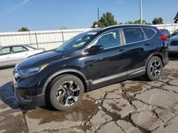 Honda salvage cars for sale: 2017 Honda CR-V Touring