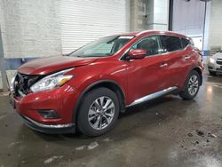 Nissan salvage cars for sale: 2015 Nissan Murano S