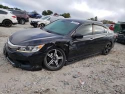 Salvage cars for sale at West Warren, MA auction: 2017 Honda Accord Sport