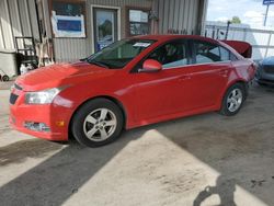 Chevrolet salvage cars for sale: 2012 Chevrolet Cruze LT