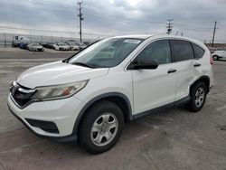 Salvage cars for sale at Sun Valley, CA auction: 2015 Honda CR-V LX