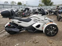 Salvage motorcycles for sale at Elgin, IL auction: 2014 Can-Am Spyder Roadster ST