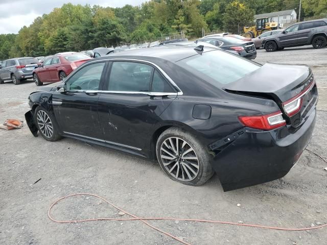 2019 Lincoln Continental Select