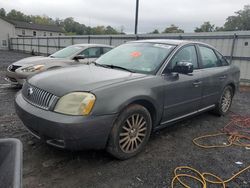 Salvage cars for sale at York Haven, PA auction: 2005 Mercury Montego Premier