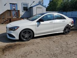 Salvage cars for sale at Lyman, ME auction: 2018 Mercedes-Benz CLA 250 4matic