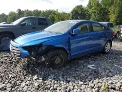 Salvage cars for sale at York Haven, PA auction: 2018 Hyundai Elantra SE