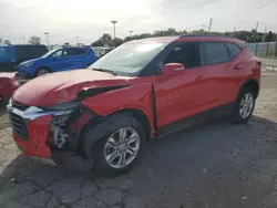 Chevrolet salvage cars for sale: 2022 Chevrolet Blazer 3LT