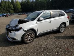 Mitsubishi salvage cars for sale: 2016 Mitsubishi Outlander SE