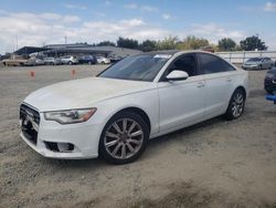 Salvage cars for sale at Sacramento, CA auction: 2014 Audi A6 Premium