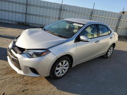 Salvage cars for sale at Antelope, CA auction: 2016 Toyota Corolla L