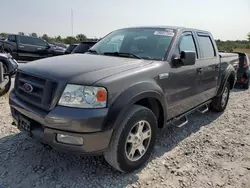 Ford salvage cars for sale: 2004 Ford F150 Supercrew