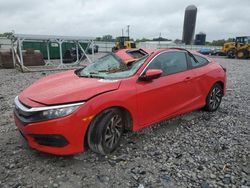 Honda salvage cars for sale: 2018 Honda Civic LX