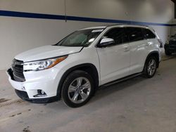 Salvage cars for sale at Sandston, VA auction: 2016 Toyota Highlander Limited