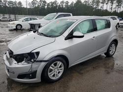 Salvage cars for sale at Harleyville, SC auction: 2015 Chevrolet Sonic LT