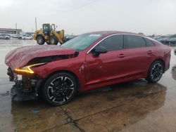 Salvage cars for sale at Grand Prairie, TX auction: 2021 KIA K5 GT Line