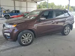 Salvage cars for sale at Cartersville, GA auction: 2012 KIA Sorento SX