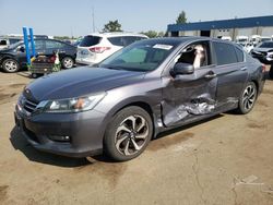 Honda salvage cars for sale: 2015 Honda Accord EX