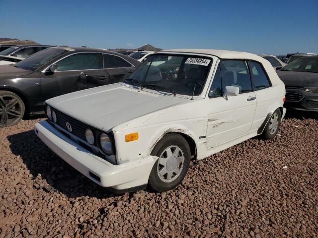 1989 Volkswagen Cabriolet