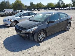 KIA salvage cars for sale: 2017 KIA Forte LX