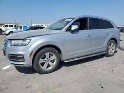 Salvage cars for sale at Grand Prairie, TX auction: 2018 Audi Q7 Premium Plus