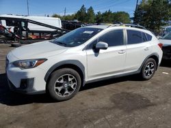 Subaru salvage cars for sale: 2018 Subaru Crosstrek Premium