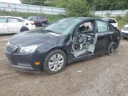 Chevrolet salvage cars for sale: 2013 Chevrolet Cruze LS