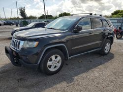 Jeep salvage cars for sale: 2012 Jeep Grand Cherokee Laredo