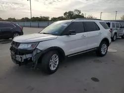 Salvage cars for sale at Wilmer, TX auction: 2016 Ford Explorer XLT