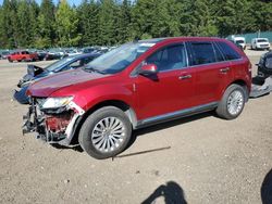 Salvage cars for sale at Graham, WA auction: 2013 Lincoln MKX