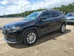 Salvage cars for sale at Greenwell Springs, LA auction: 2019 Jeep Cherokee Latitude