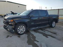 Salvage cars for sale at Haslet, TX auction: 2021 Chevrolet Silverado C1500 Custom