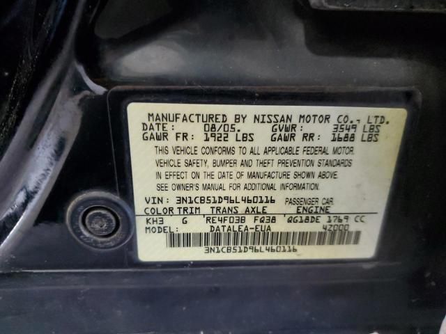 2006 Nissan Sentra 1.8