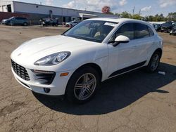 Salvage cars for sale at New Britain, CT auction: 2017 Porsche Macan S