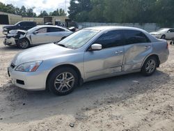 Honda salvage cars for sale: 2007 Honda Accord SE