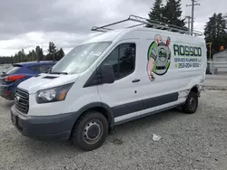 Salvage trucks for sale at Graham, WA auction: 2018 Ford Transit T-150