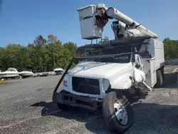 Salvage trucks for sale at Fredericksburg, VA auction: 2010 Ford F750 Super Duty