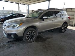 Salvage cars for sale at Anthony, TX auction: 2016 Subaru Outback 2.5I Limited