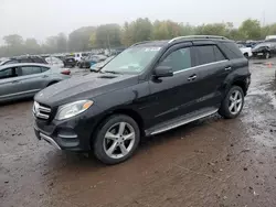 Salvage cars for sale at Chalfont, PA auction: 2016 Mercedes-Benz GLE 350 4matic