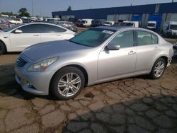 2012 Infiniti G37 en venta en Woodhaven, MI