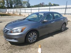 Salvage cars for sale at Spartanburg, SC auction: 2011 Honda Accord EXL