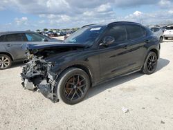 Alfa Romeo Stelvio salvage cars for sale: 2021 Alfa Romeo Stelvio TI