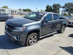 Salvage cars for sale from Copart Sacramento, CA: 2015 Chevrolet Colorado Z71